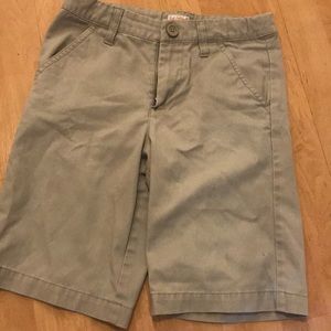 Boys Cat & Jack Khaki Shorts 12